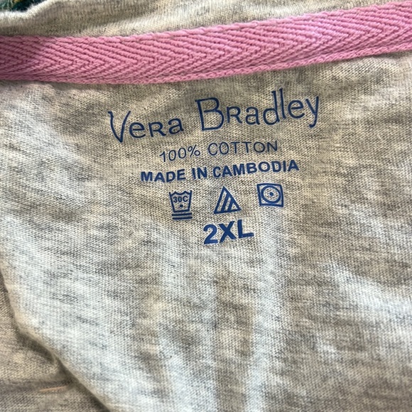 Vera Bradley 2XL Sleep Shirt #1418 - Picture 3 of 3